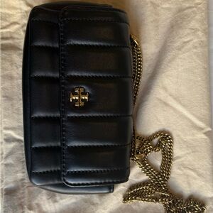 Tory Burch Kira Mini Flap Quilted Leather Shoulder Bag